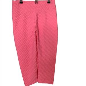 Honeycomb Athletic Capri leggings